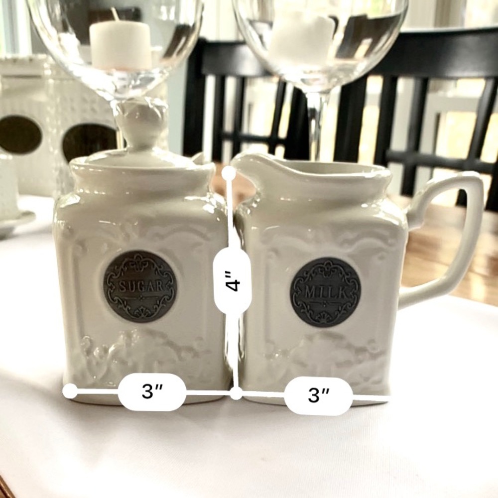 BRAND NEW THL sugar jar and milk pitcher - Picture 5 of 5